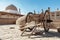 Khiva an old wooden waggon