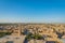 Khiva, Uzbekistan, the old town aerial view.