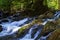 Khlong Lan Waterfall in the rainforest