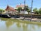 Khlong suan temple at Chachoengsao Thailand