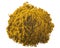 Khmeli suneli dried spice mix pile, paths, top