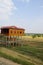 Khmer house built on stilts