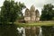 Khmer prangs Sukhothai temple thailand