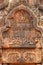 Khmer relief in Banteay Srei