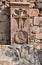 KHOR VIRAP, ARMENIA - OCTOBER 12, 2016: Khachkar in the monastery