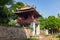 Khue Van Cac or Stelae of Doctors in Temple of Literature or Van Mieu. The temple hosts the Imperial Academy, Vietnam\'s first nat