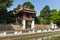 Khue Van Cac or Stelae of Doctors in Temple of Literature or Van Mieu. The temple hosts the Imperial Academy, Vietnam\'s first nat