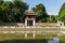 Khue Van Cac or Stelae of Doctors in Temple of Literature or Van Mieu. The temple hosts the Imperial Academy, Vietnam\'s first nat