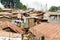 Kibera slum in Nairobi. Kibera is the biggest slum in Africa. Slums in Nairobi, Kenya