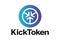 Kick Token logos vector logo text icon author\\\'s development