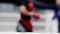 Kickboxing. Battle of kickboxers in the ring. Selective focus