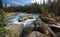 Kicking Horse River, Natural Bridge, Field, Canadian Rockies