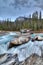 Kicking Horse River in Yoho National Park, Canada