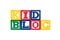 Kid Blog - Alphabet Baby Blocks on white
