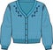 Kid Girl Wear Cardigan Sweater