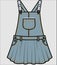 Kid Girls Wear Dungaree Dress