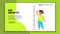 Kid Growth And Measuring Height With Scale Vector