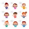 kid hand counting number vector illustration