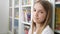 Kid Reading Books, Student Child in School Library, Girl Studying Learning