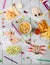 Kid`s food menu set