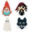 Kid\'s Halloween masks