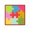 Kid toy children plaything puzzle picture vector icon