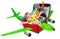 Kid Travel in Suitcase Airplane, Child Flying Luggage Plane
