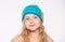 Kid wear warm soft knitted blue hat. Difference between knitting and crochet. Free knitting patterns. Fall winter season