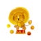 kiddy circus yellow lion