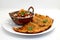 Kidney bean curry or rajma masala with lachha paratha