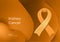 Kidney Cancer awareness month in March. Also called renal cancer. Orange ribbon Cancer Awareness Products.