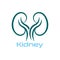 Kidney Care  illustration design logo template symbol