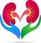 Kidney care logo