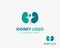 kidney logo creative concept human people happy solution design health