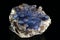 Kidney-shaped chalcedony covered with blue patina, a beautiful collection specimen of chalcedony