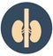 kidneys, organ, Isolated Vector icon that can be easily modified or edit