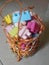 kids basket toys