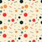 Kids bubble creative pattern