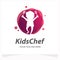 Kids Chef Logo Design Template