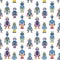 Kids clothes - robots textile