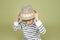 Kids Clothing and Fashion: Expressive Child with Fedora Hat