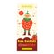 Kids cocktail strawberry flat packaging template