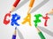 Kids Craft Means Youngster Drawing And Sculptor