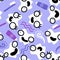 Kids doctors seamless tooth pattern for textiles and packaging and gifts and linens and wrapping paper