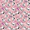 Kids doctors seamless tooth pattern for textiles and packaging and gifts and linens and wrapping paper