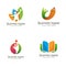 Kids Education logo and icon design