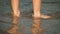 Kids Feet on Beach