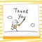 Kids gratefulness thank you card