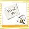 Kids gratefulness thank you card