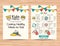 Kids meal menu vector template ,Restaurant menu design